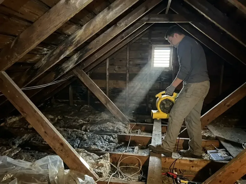 attic-water-damage-drying-proc-007 — frequently asked questions, Emergency Water Extraction & 24/7 Flood Response in Mecca,…